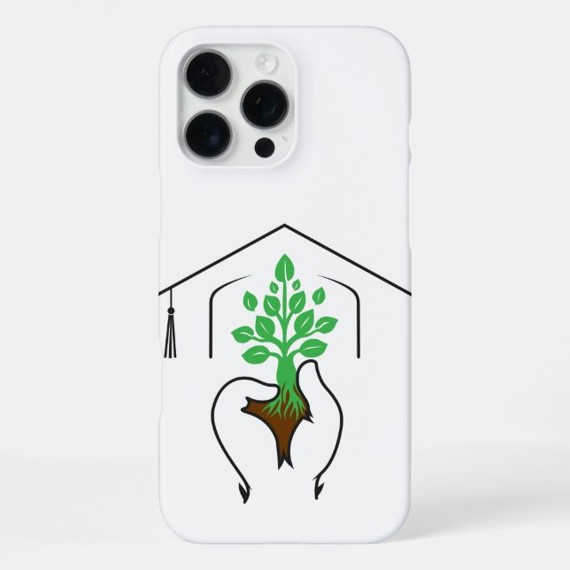 Graduate: Celebrate Every Step of Your Evolution iPhone Case (Back)