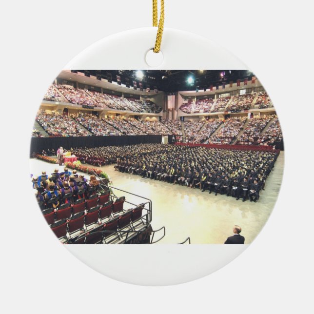 Graduate Ceramic Tree Decoration (Front)