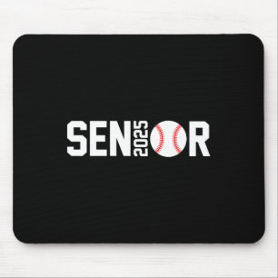 Graduate Cl Of 2025 Senior Baseball Player Graduat Mouse Mat