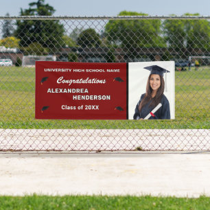 Graduate Class Graduation Photo Congratulations    Banner