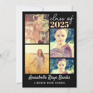 Graduate Class of 2025 Printable Invitation