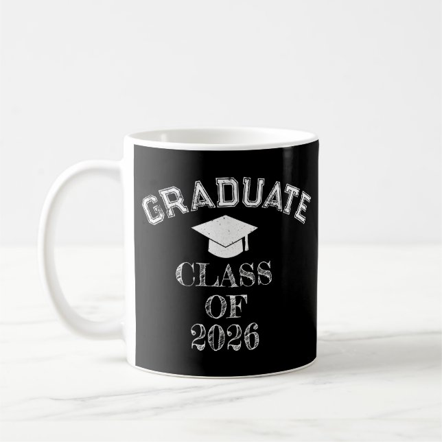Graduate Class Of 2026 Coffee Mug (Left)