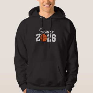 Graduate Class of 2026 Senior Basketball Player Gr Hoodie