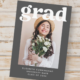 Graduate Class of 20XX Modern Photo Graduation