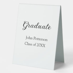 Graduate class of 20XX simple minimal graduation m