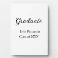 Graduate class of 20XX simple minimal graduation m