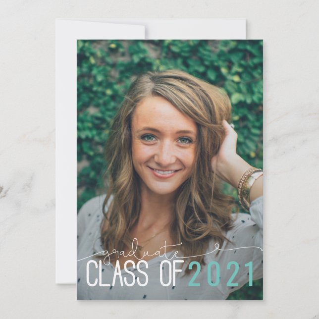 GRADUATE CLASS OF ... ANNOUNCEMENT (Front)