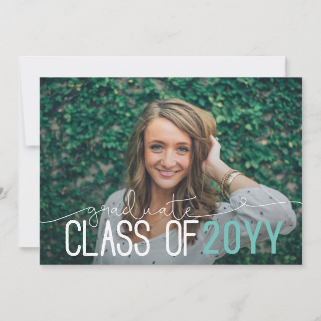 GRADUATE CLASS OF ... ANNOUNCEMENT (Front)