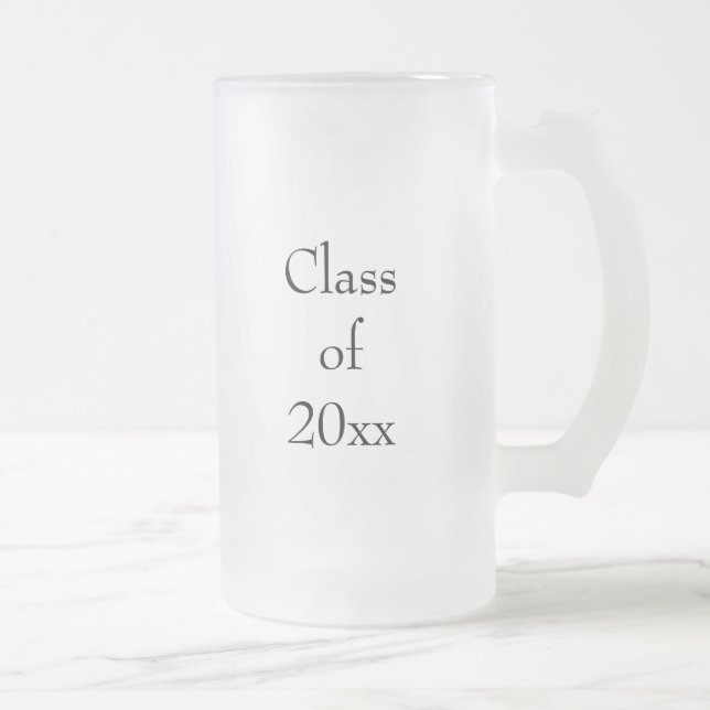 Graduate Class of Mug Customise Date and Name (Right)