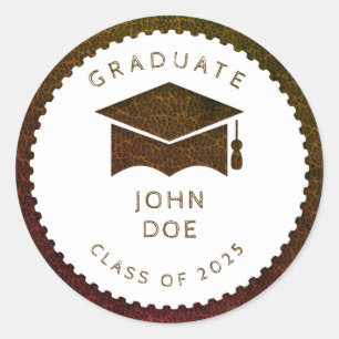 Graduate Classic Round Sticker