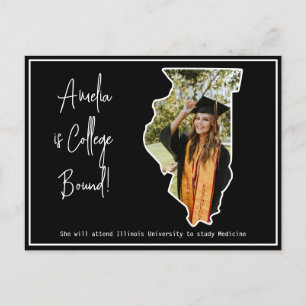Graduate College Bound Illinois Postcard