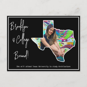 Graduate College Bound Texas Postcard