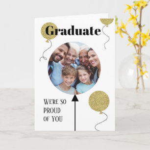 Graduate Congratulations from Us Photo Card