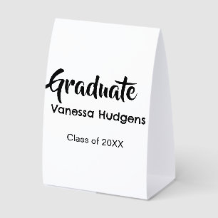 Graduate congratulations name date year class univ