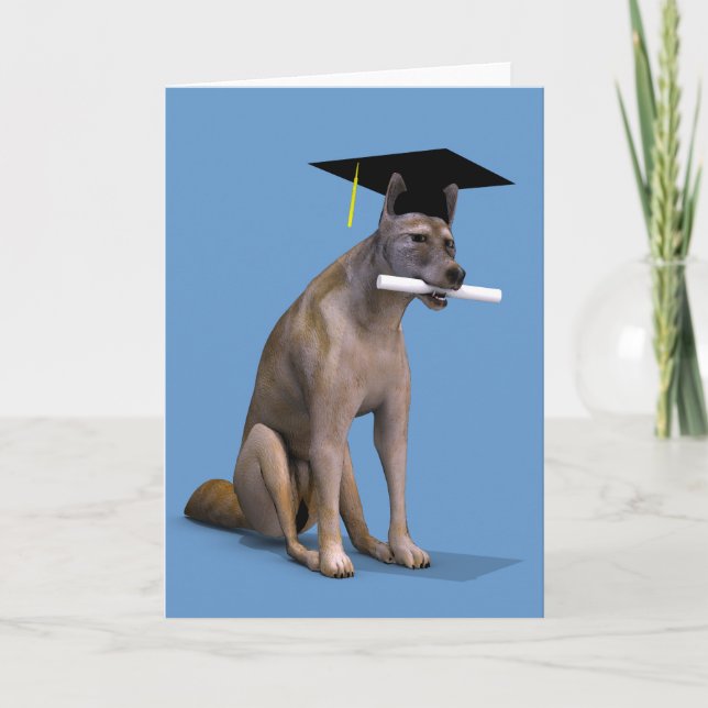 Graduate Coyote Card (Front)