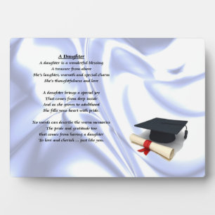 Graduate - Daughter Poem Plaque