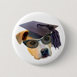 Graduate Dog Pin