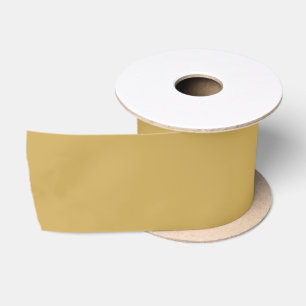 Graduate Elegant Gold Graduation Custom Name Date Satin Ribbon