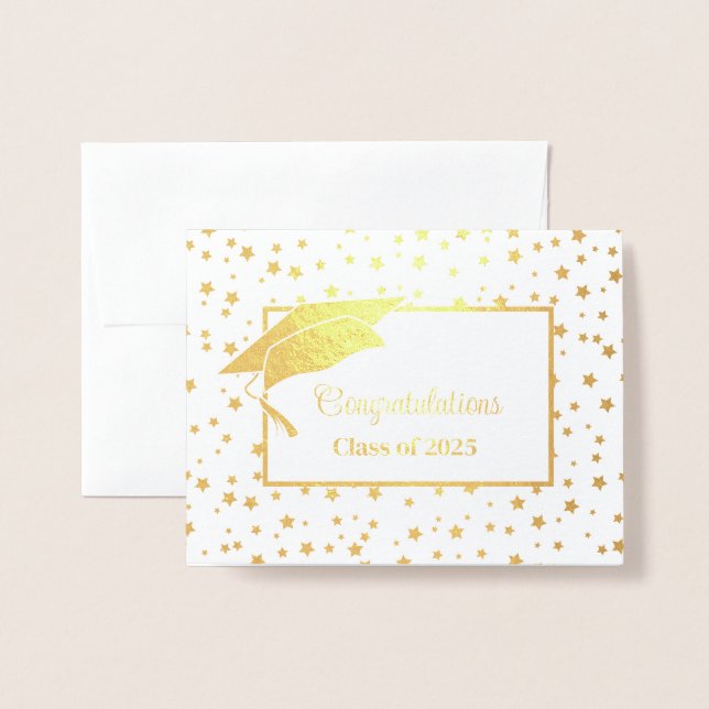 Graduate  foil card (Front With Envelope)