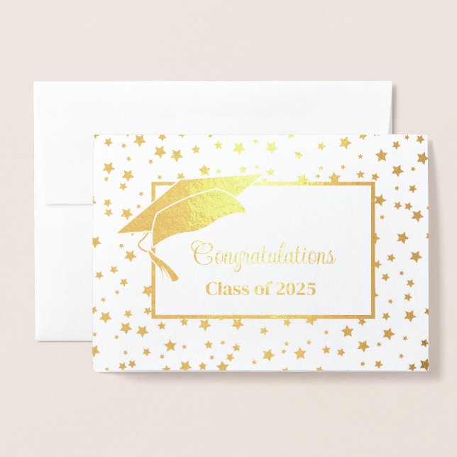 Graduate  foil card (Front With Envelope)