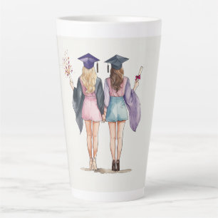 Graduate Friends Latte Mug