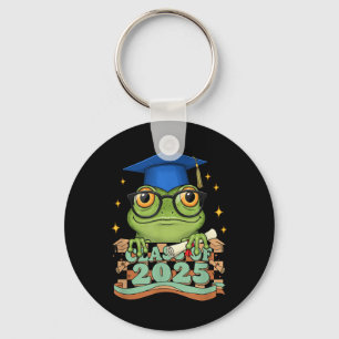 Graduate Frog Cl Of 2025 Kids Mens Womens Graduati Key Ring