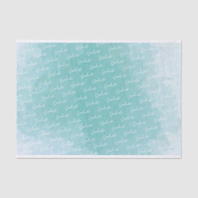 Graduate Gift Tissue - HAMbyWG Tissue Paper (Front)