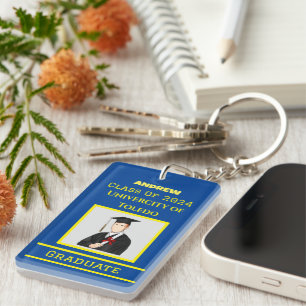 Graduate Gleam: Commemorating Success in Every Key Ring