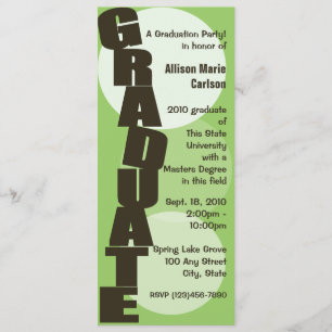 Graduate/ Graduation Announcement