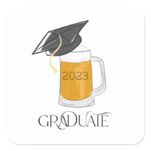 Graduate Graduation Beer Grad Cap