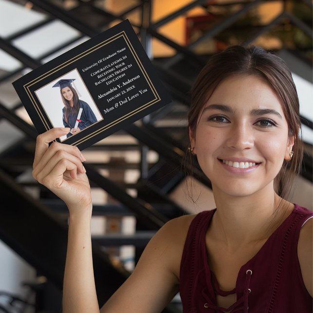 Graduate Graduation Photo School Award Custom Plaque (Creator Uploaded)