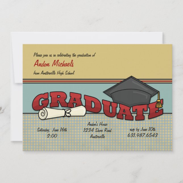 Graduate Invitation (Front)