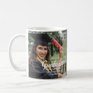 Graduate Name Class Year 2 Photos Graduation Coffee Mug