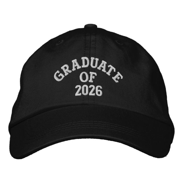 GRADUATE OF 2026 cap (Front)