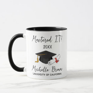 Graduate Personalized Masters Degree Gift MBA Gift Mug