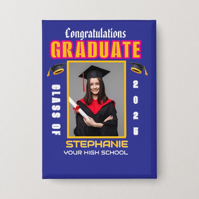 Graduate Photo Graduation Congratulations Custom (Front)