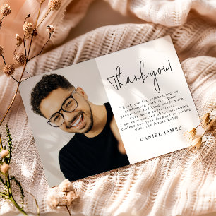 Graduate Photo Graduation Thank You Card