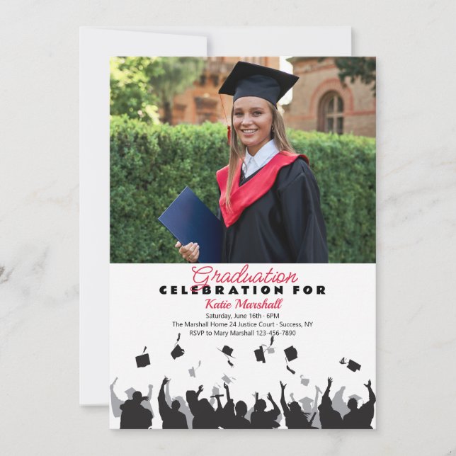 Graduate Photo Invitation (Front)