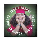 Graduate Photo Love & Thank You Graduation Favours