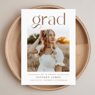 Graduate Photo Nursing Graduation Invitation Postcard