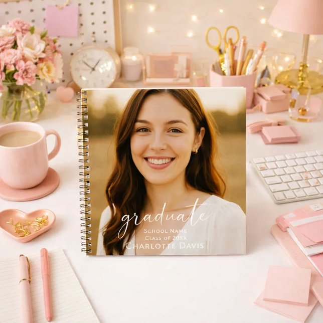 Graduate photo script senior year notebook (Creator Uploaded)