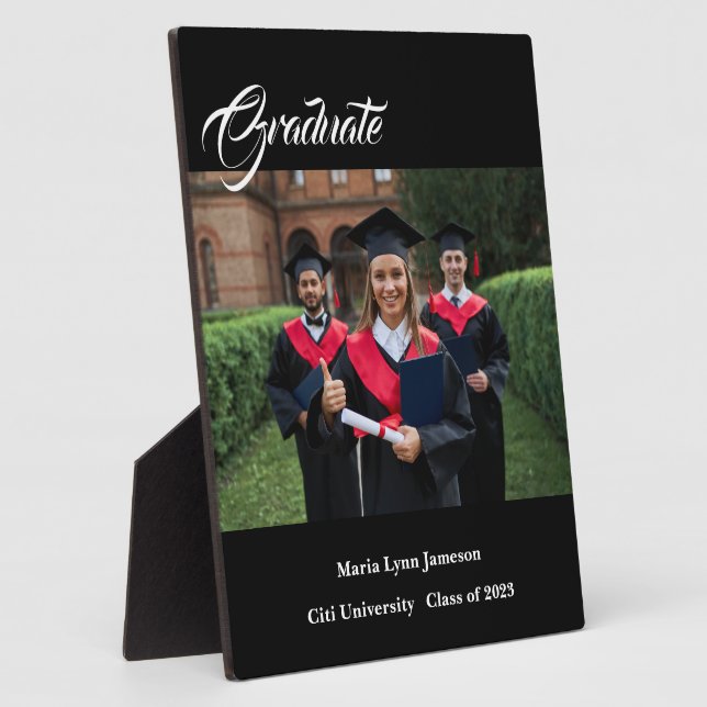 Graduate Plaque (Side)