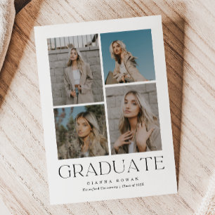 Graduate Prestige Graduation Photo Announcement