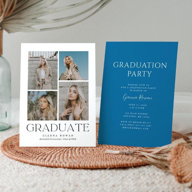 Graduate Prestige Graduation Photo Invitation (Creator Uploaded)