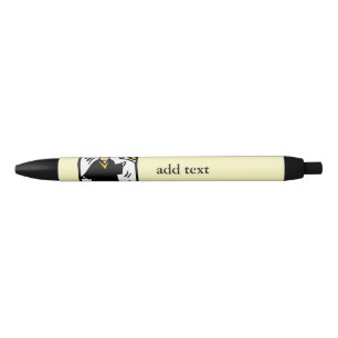 Graduate Receiving Diploma Blue Ink Pen