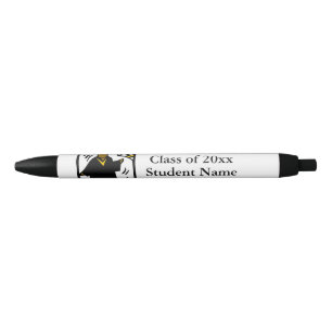Graduate Receiving Diploma Graduation Blue Ink Pen