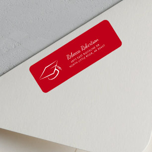 Graduate Script Minimalist Return Address