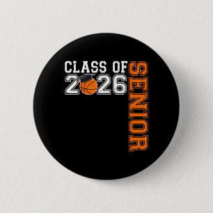 Graduate Senior Cl Of 2026 Basball Player 6 Cm Round Badge