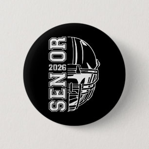 Graduate Senior Cl Of 2026 Graduation American Foo 6 Cm Round Badge