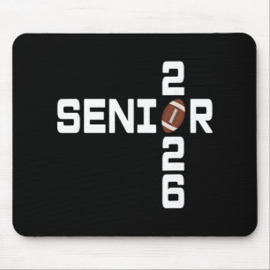 Graduate Senior Cl Of 2026 Graduation American Foo Mouse Mat